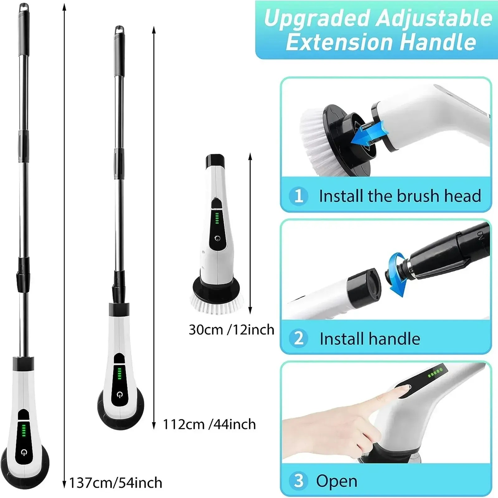 Miniatura 2 de Cepillo Eléctrico Giratorio 9 En 1